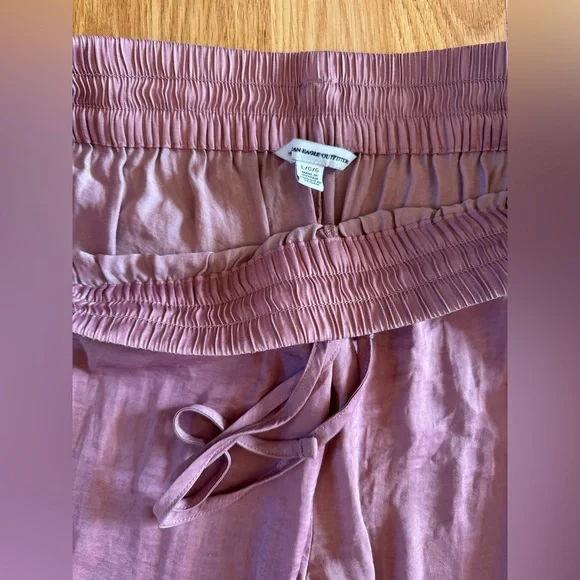 American Eagle Outfitters Satin Pajama Pants - size L - Picture 2 of 7
